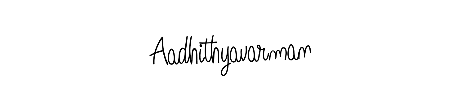 How to make Aadhithyavarman signature? Angelique-Rose-font-FFP is a professional autograph style. Create handwritten signature for Aadhithyavarman name. Aadhithyavarman signature style 5 images and pictures png
