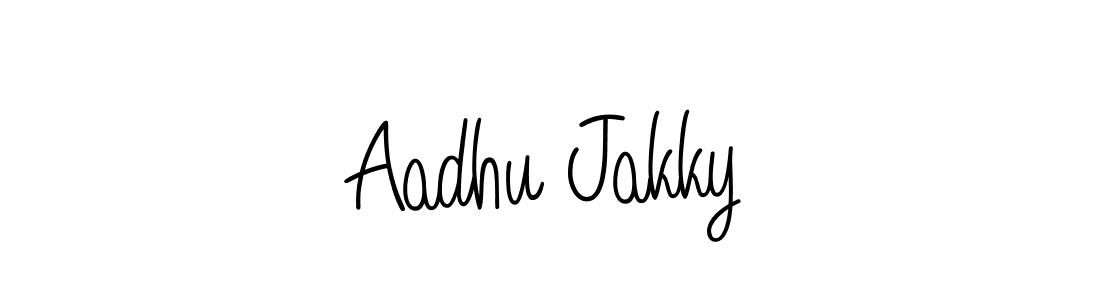 Here are the top 10 professional signature styles for the name Aadhu Jakky. These are the best autograph styles you can use for your name. Aadhu Jakky signature style 5 images and pictures png