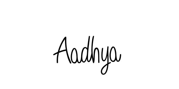 Create a beautiful signature design for name Aadhya. With this signature (Angelique-Rose-font-FFP) fonts, you can make a handwritten signature for free. Aadhya signature style 5 images and pictures png