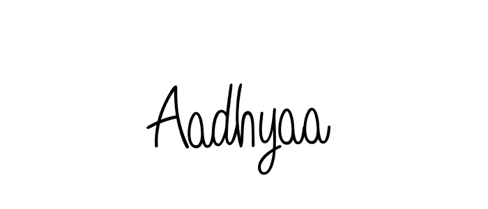 How to make Aadhyaa signature? Angelique-Rose-font-FFP is a professional autograph style. Create handwritten signature for Aadhyaa name. Aadhyaa signature style 5 images and pictures png