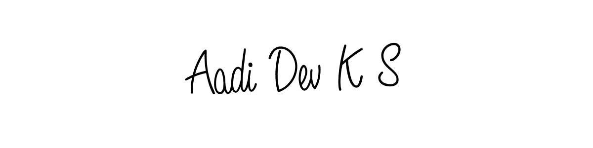 Check out images of Autograph of Aadi Dev K S name. Actor Aadi Dev K S Signature Style. Angelique-Rose-font-FFP is a professional sign style online. Aadi Dev K S signature style 5 images and pictures png