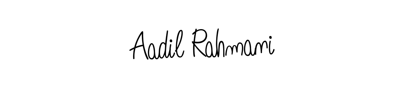 Also You can easily find your signature by using the search form. We will create Aadil Rahmani name handwritten signature images for you free of cost using Angelique-Rose-font-FFP sign style. Aadil Rahmani signature style 5 images and pictures png