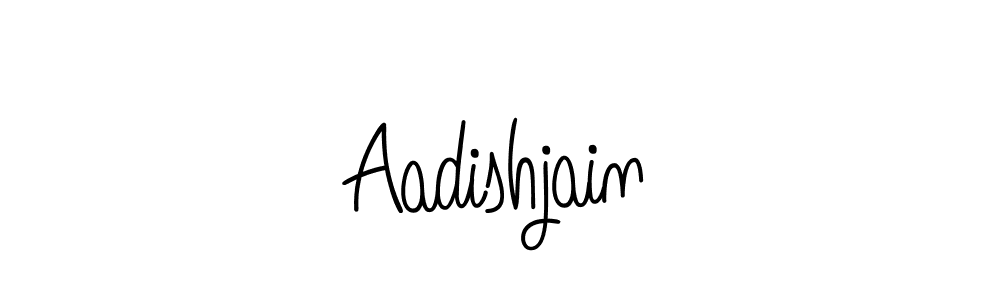 Also we have Aadishjain name is the best signature style. Create professional handwritten signature collection using Angelique-Rose-font-FFP autograph style. Aadishjain signature style 5 images and pictures png