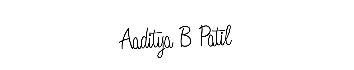 Once you've used our free online signature maker to create your best signature Angelique-Rose-font-FFP style, it's time to enjoy all of the benefits that Aaditya B Patil name signing documents. Aaditya B Patil signature style 5 images and pictures png