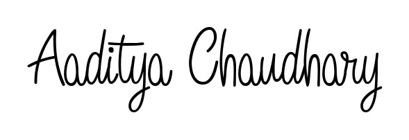You should practise on your own different ways (Angelique-Rose-font-FFP) to write your name (Aaditya Chaudhary) in signature. Don't let someone else do it for you. Aaditya Chaudhary signature style 5 images and pictures png