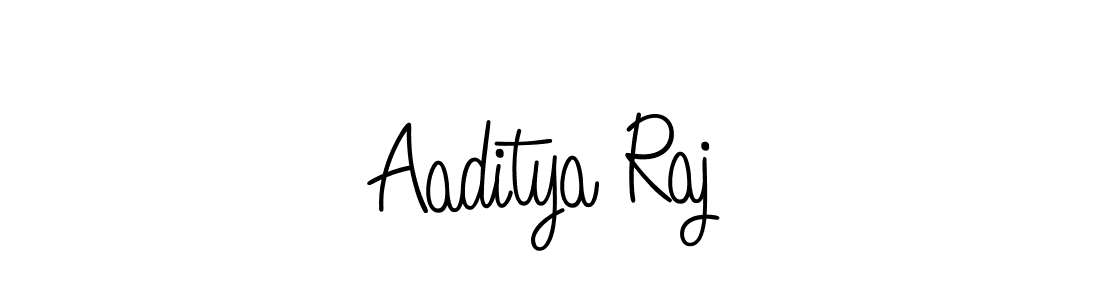 Make a beautiful signature design for name Aaditya Raj. With this signature (Angelique-Rose-font-FFP) style, you can create a handwritten signature for free. Aaditya Raj signature style 5 images and pictures png