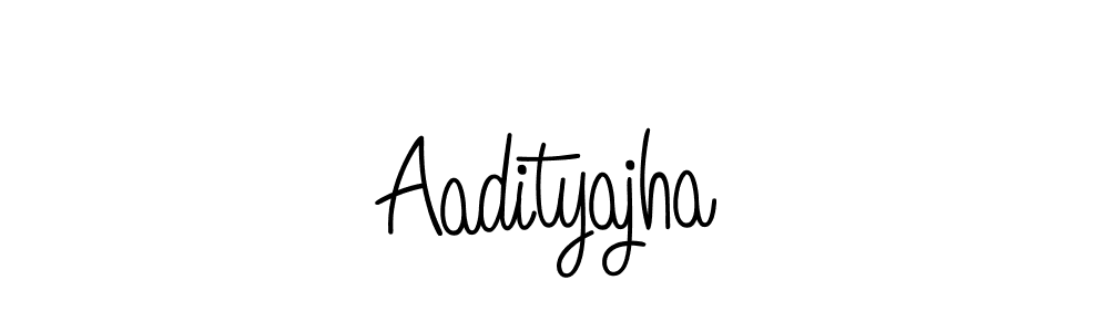 Make a beautiful signature design for name Aadityajha. With this signature (Angelique-Rose-font-FFP) style, you can create a handwritten signature for free. Aadityajha signature style 5 images and pictures png