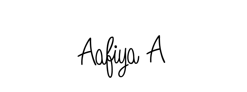 You can use this online signature creator to create a handwritten signature for the name Aafiya A. This is the best online autograph maker. Aafiya A signature style 5 images and pictures png