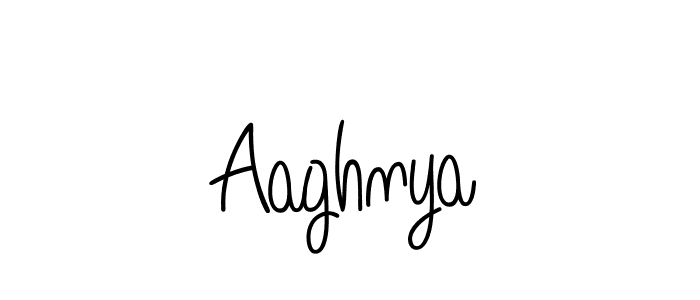 Make a beautiful signature design for name Aaghnya. Use this online signature maker to create a handwritten signature for free. Aaghnya signature style 5 images and pictures png