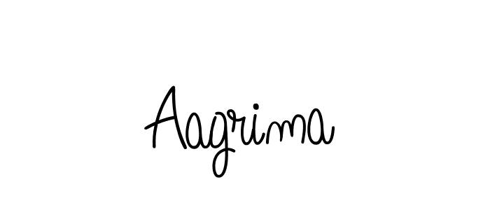 if you are searching for the best signature style for your name Aagrima. so please give up your signature search. here we have designed multiple signature styles  using Angelique-Rose-font-FFP. Aagrima signature style 5 images and pictures png