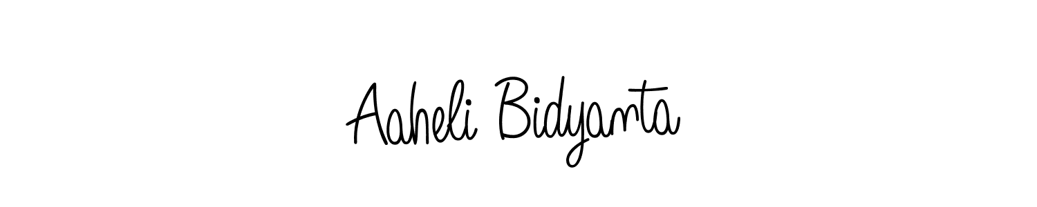 Make a beautiful signature design for name Aaheli Bidyanta. Use this online signature maker to create a handwritten signature for free. Aaheli Bidyanta signature style 5 images and pictures png