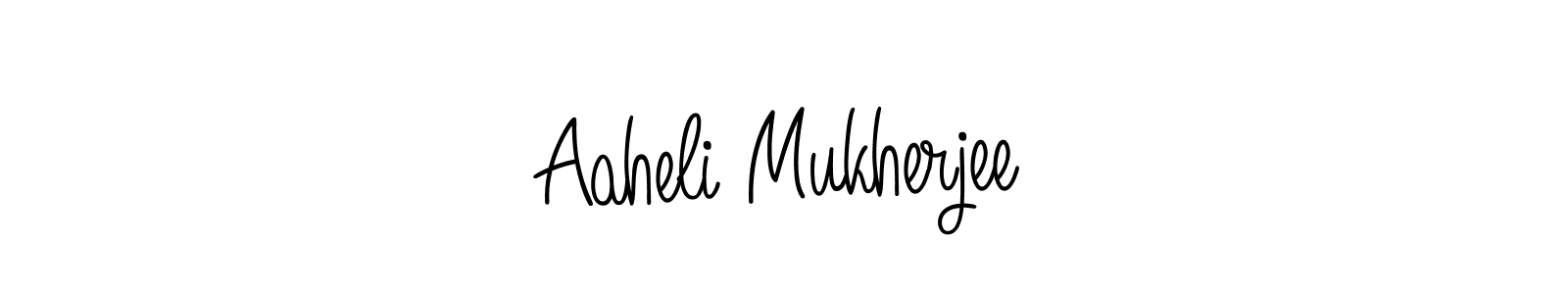 Make a short Aaheli Mukherjee signature style. Manage your documents anywhere anytime using Angelique-Rose-font-FFP. Create and add eSignatures, submit forms, share and send files easily. Aaheli Mukherjee signature style 5 images and pictures png