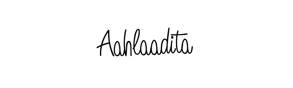 You can use this online signature creator to create a handwritten signature for the name Aahlaadita. This is the best online autograph maker. Aahlaadita signature style 5 images and pictures png