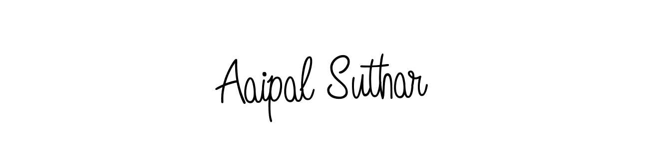 You can use this online signature creator to create a handwritten signature for the name Aaipal Suthar. This is the best online autograph maker. Aaipal Suthar signature style 5 images and pictures png