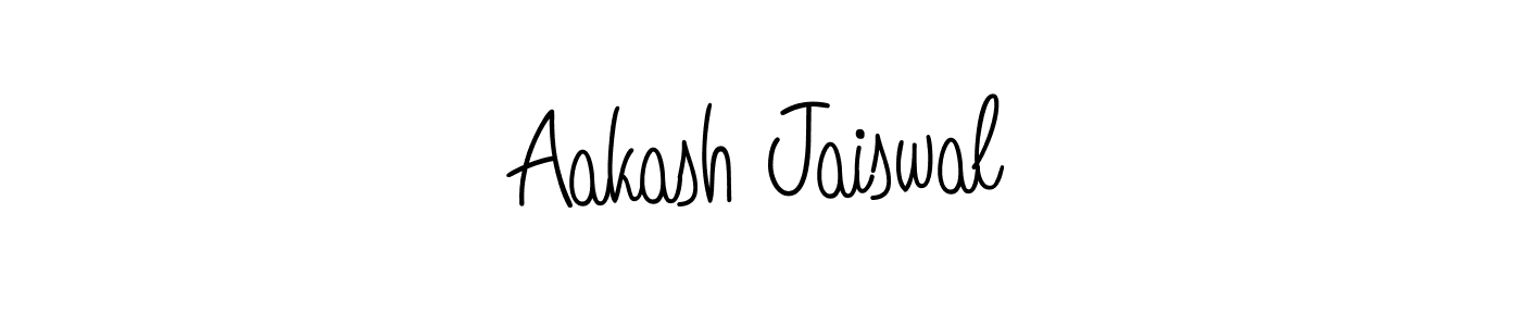 Create a beautiful signature design for name Aakash Jaiswal. With this signature (Angelique-Rose-font-FFP) fonts, you can make a handwritten signature for free. Aakash Jaiswal signature style 5 images and pictures png