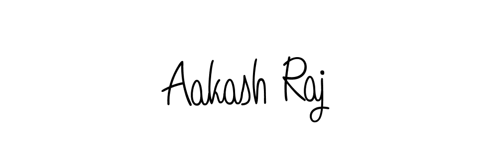 The best way (Angelique-Rose-font-FFP) to make a short signature is to pick only two or three words in your name. The name Aakash Raj include a total of six letters. For converting this name. Aakash Raj signature style 5 images and pictures png