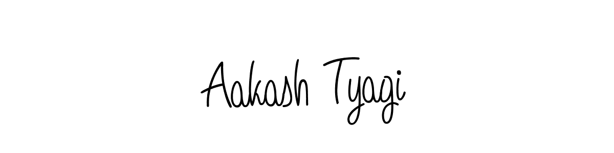 This is the best signature style for the Aakash Tyagi name. Also you like these signature font (Angelique-Rose-font-FFP). Mix name signature. Aakash Tyagi signature style 5 images and pictures png