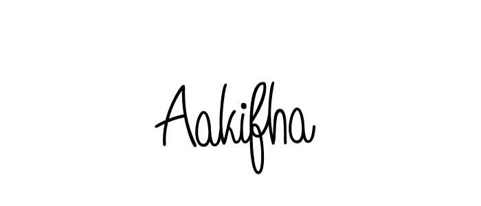 How to make Aakifha signature? Angelique-Rose-font-FFP is a professional autograph style. Create handwritten signature for Aakifha name. Aakifha signature style 5 images and pictures png