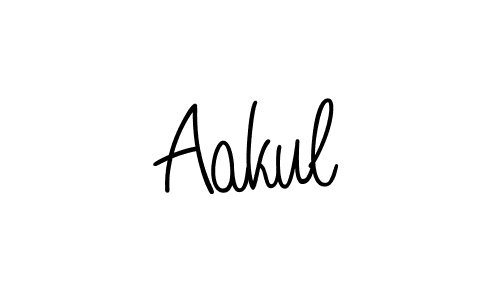 if you are searching for the best signature style for your name Aakul. so please give up your signature search. here we have designed multiple signature styles  using Angelique-Rose-font-FFP. Aakul signature style 5 images and pictures png