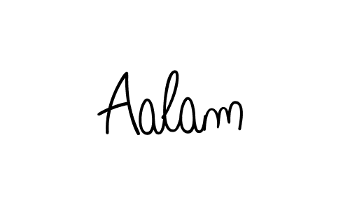 Create a beautiful signature design for name Aalam. With this signature (Angelique-Rose-font-FFP) fonts, you can make a handwritten signature for free. Aalam signature style 5 images and pictures png