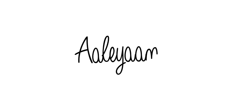 Make a beautiful signature design for name Aaleyaan. With this signature (Angelique-Rose-font-FFP) style, you can create a handwritten signature for free. Aaleyaan signature style 5 images and pictures png