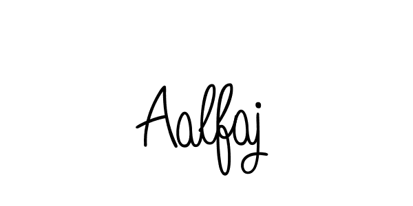 Design your own signature with our free online signature maker. With this signature software, you can create a handwritten (Angelique-Rose-font-FFP) signature for name Aalfaj. Aalfaj signature style 5 images and pictures png