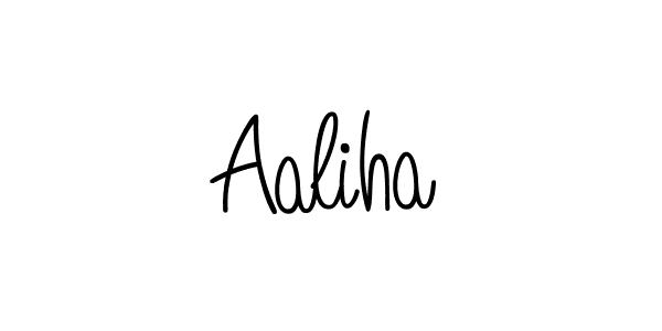 Also we have Aaliha name is the best signature style. Create professional handwritten signature collection using Angelique-Rose-font-FFP autograph style. Aaliha signature style 5 images and pictures png