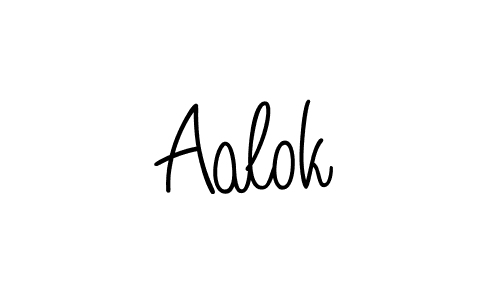 The best way (Angelique-Rose-font-FFP) to make a short signature is to pick only two or three words in your name. The name Aalok include a total of six letters. For converting this name. Aalok signature style 5 images and pictures png