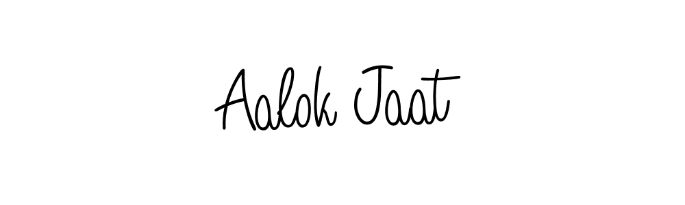 Here are the top 10 professional signature styles for the name Aalok Jaat. These are the best autograph styles you can use for your name. Aalok Jaat signature style 5 images and pictures png