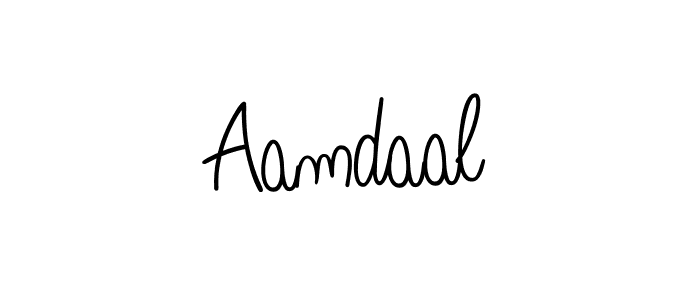 The best way (Angelique-Rose-font-FFP) to make a short signature is to pick only two or three words in your name. The name Aamdaal include a total of six letters. For converting this name. Aamdaal signature style 5 images and pictures png