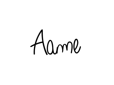 Aame stylish signature style. Best Handwritten Sign (Angelique-Rose-font-FFP) for my name. Handwritten Signature Collection Ideas for my name Aame. Aame signature style 5 images and pictures png