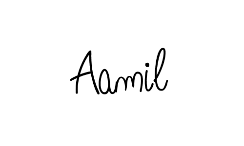 Angelique-Rose-font-FFP is a professional signature style that is perfect for those who want to add a touch of class to their signature. It is also a great choice for those who want to make their signature more unique. Get Aamil name to fancy signature for free. Aamil signature style 5 images and pictures png