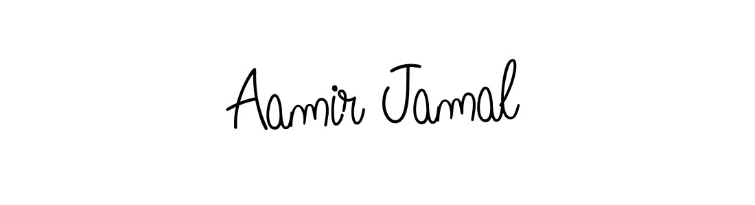 How to make Aamir Jamal signature? Angelique-Rose-font-FFP is a professional autograph style. Create handwritten signature for Aamir Jamal name. Aamir Jamal signature style 5 images and pictures png
