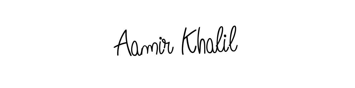 How to Draw Aamir Khalil signature style? Angelique-Rose-font-FFP is a latest design signature styles for name Aamir Khalil. Aamir Khalil signature style 5 images and pictures png