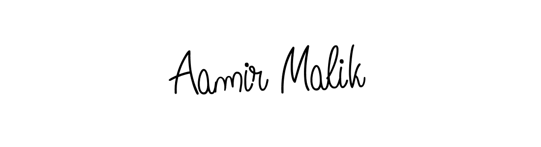 Once you've used our free online signature maker to create your best signature Angelique-Rose-font-FFP style, it's time to enjoy all of the benefits that Aamir Malik name signing documents. Aamir Malik signature style 5 images and pictures png