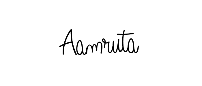 How to Draw Aamruta signature style? Angelique-Rose-font-FFP is a latest design signature styles for name Aamruta. Aamruta signature style 5 images and pictures png