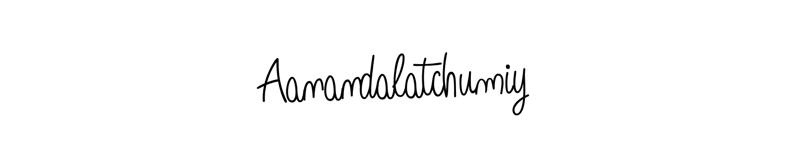 How to make Aanandalatchumiy signature? Angelique-Rose-font-FFP is a professional autograph style. Create handwritten signature for Aanandalatchumiy name. Aanandalatchumiy signature style 5 images and pictures png