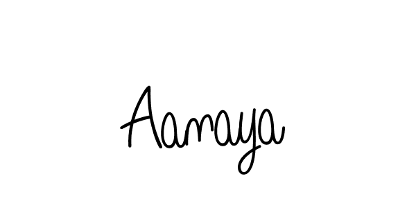 The best way (Angelique-Rose-font-FFP) to make a short signature is to pick only two or three words in your name. The name Aanaya include a total of six letters. For converting this name. Aanaya signature style 5 images and pictures png