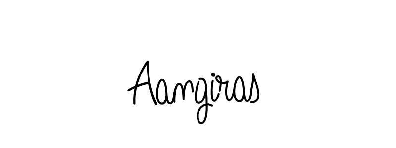 if you are searching for the best signature style for your name Aangiras. so please give up your signature search. here we have designed multiple signature styles  using Angelique-Rose-font-FFP. Aangiras signature style 5 images and pictures png