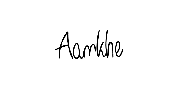 Make a beautiful signature design for name Aankhe. Use this online signature maker to create a handwritten signature for free. Aankhe signature style 5 images and pictures png