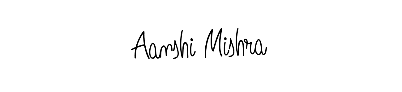 Also we have Aanshi Mishra name is the best signature style. Create professional handwritten signature collection using Angelique-Rose-font-FFP autograph style. Aanshi Mishra signature style 5 images and pictures png