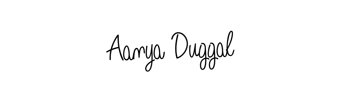 It looks lik you need a new signature style for name Aanya Duggal. Design unique handwritten (Angelique-Rose-font-FFP) signature with our free signature maker in just a few clicks. Aanya Duggal signature style 5 images and pictures png