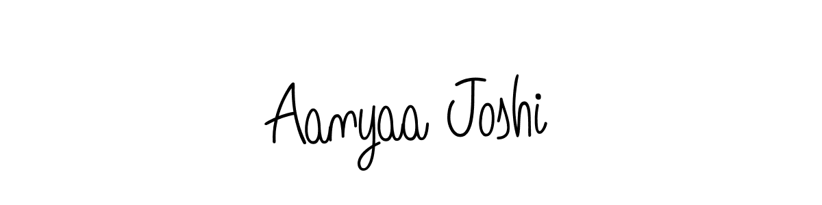 How to Draw Aanyaa Joshi signature style? Angelique-Rose-font-FFP is a latest design signature styles for name Aanyaa Joshi. Aanyaa Joshi signature style 5 images and pictures png