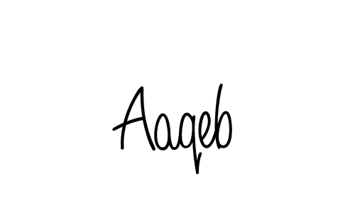 You can use this online signature creator to create a handwritten signature for the name Aaqeb. This is the best online autograph maker. Aaqeb signature style 5 images and pictures png