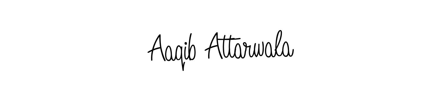 How to make Aaqib Attarwala signature? Angelique-Rose-font-FFP is a professional autograph style. Create handwritten signature for Aaqib Attarwala name. Aaqib Attarwala signature style 5 images and pictures png