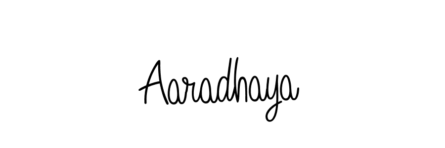 Create a beautiful signature design for name Aaradhaya. With this signature (Angelique-Rose-font-FFP) fonts, you can make a handwritten signature for free. Aaradhaya signature style 5 images and pictures png