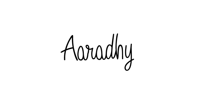 Create a beautiful signature design for name Aaradhy. With this signature (Angelique-Rose-font-FFP) fonts, you can make a handwritten signature for free. Aaradhy signature style 5 images and pictures png