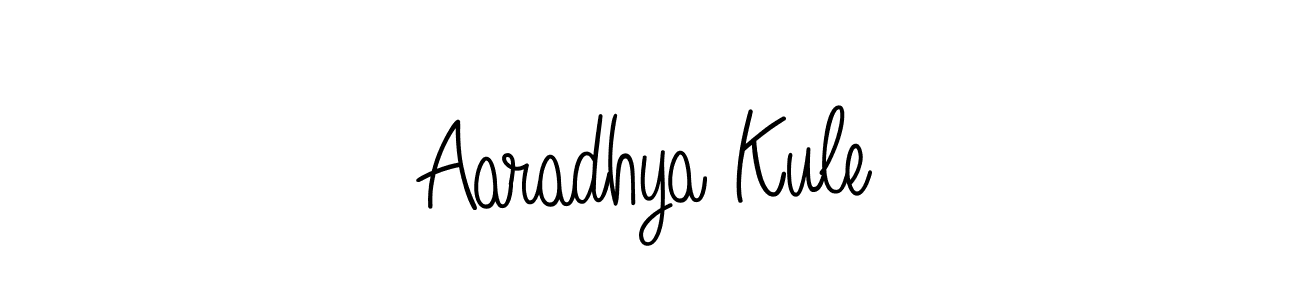 Make a beautiful signature design for name Aaradhya Kule. Use this online signature maker to create a handwritten signature for free. Aaradhya Kule signature style 5 images and pictures png