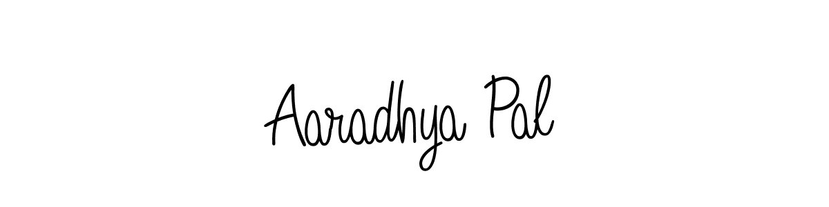 if you are searching for the best signature style for your name Aaradhya Pal. so please give up your signature search. here we have designed multiple signature styles  using Angelique-Rose-font-FFP. Aaradhya Pal signature style 5 images and pictures png