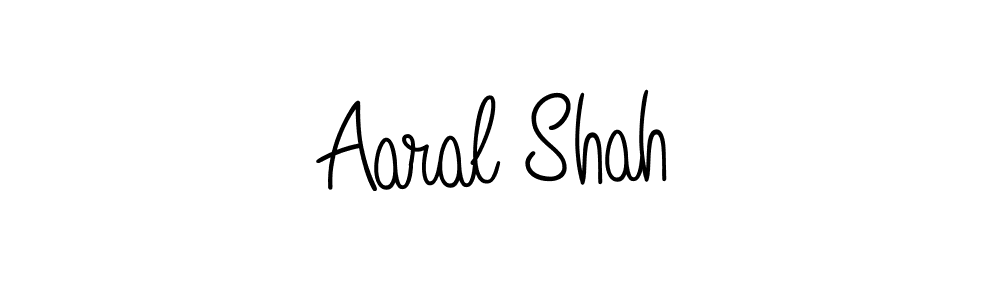 This is the best signature style for the Aaral Shah name. Also you like these signature font (Angelique-Rose-font-FFP). Mix name signature. Aaral Shah signature style 5 images and pictures png